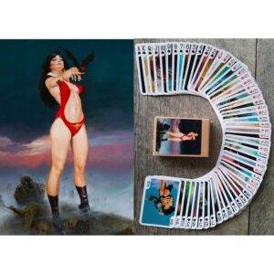 Vampirella Playing Cards (Poker Deck 54 Cards All Different) Vintage Fantasy Comic