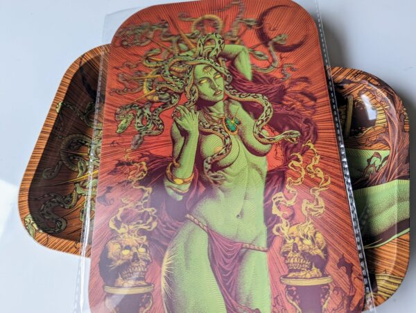 Medusa Holagraphic Rolling Tray
