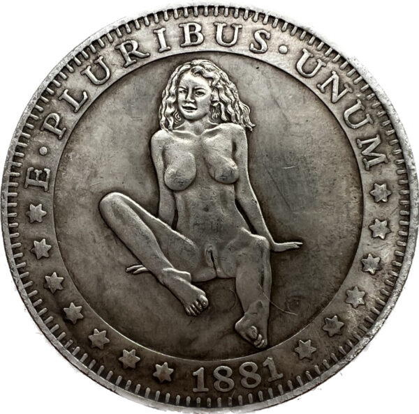 nude girl coin