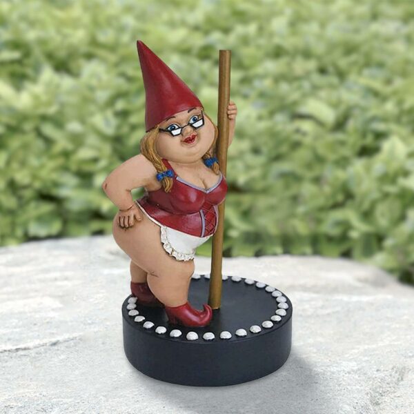 Sexy Girl Garden Gnomes Figurine Funny Naughty Nome Statue Decoration Bar