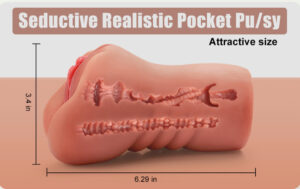 it’ll make you feel just like you’re right there inside her. A Pussies Sweet ultra-realistic vaginal stroker Molded directly from a adult star’s beautiful body Explore her soft clit, sweet lips, then slide into a tight love tunnel Unique textured inside feels so tight for great stroking Ultra Realistic TPE material simulates the feel of real skin Just the right size! 5.75 inches long x 3 inches wide Open ended design with easy grip exterior