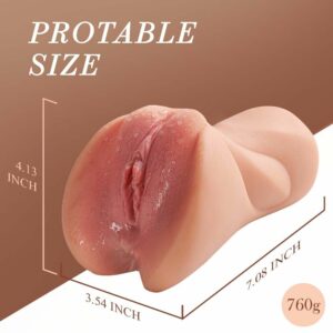 Male Masturbaters Realistic Vagina Anal Pocket Pussy Sex Toys for Men Love Doll