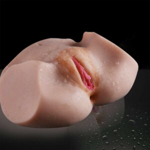 red head Realistic Vagina Anal Pocket Pussy Sex Toys for Men Love Doll