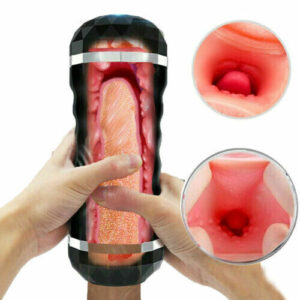 Male Masturbaters Automatic HandsFree Telescopic Cup Sucking Stroker