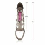 Couple Vibrator G Spot Dildo Massager Cock Penis Sleeve Adult Sex Toys for Men