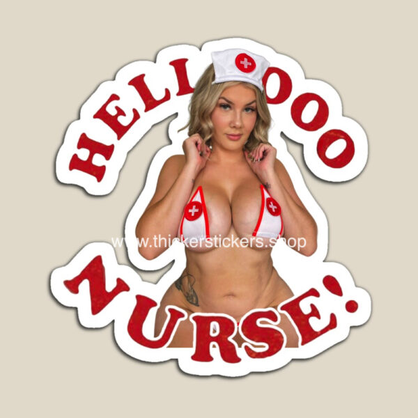 naughty-nurse-MILF-cougars-model-huge-booty-stickers-magnets