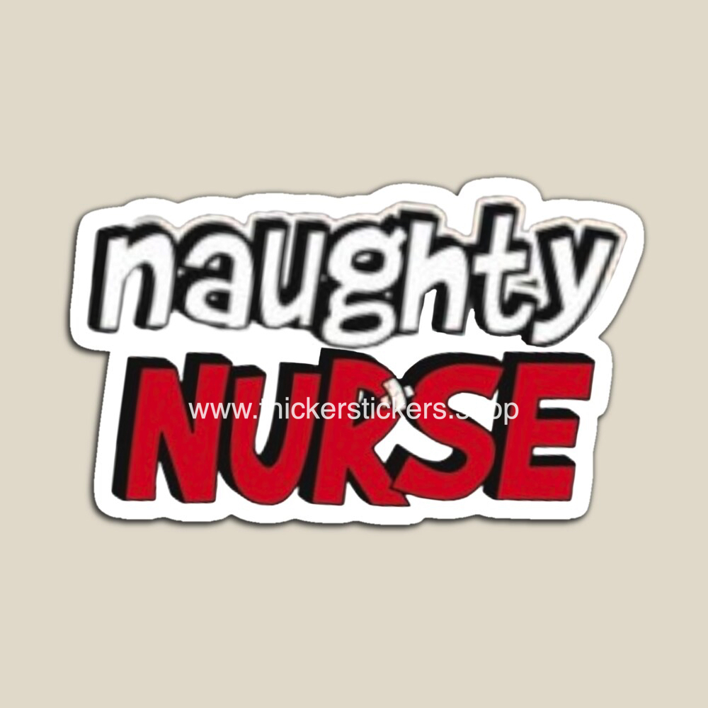 naughty-nurse-MILF-cougars-model-huge-booty-stickers-magnets