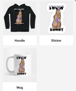 Snowbunny-booty-pawg-merchandise