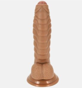 Huge Thick brown Dildo