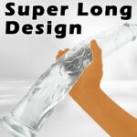 CLEAR EXTRA LARGE GIANT DILDO