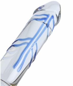 Made of borosilicate glass,it won't easily wear or tear, no odor and safe to use. Total length is 11.4"/290mm,widest diameter is 1.73"/44mm, large size for use. Wonderful design to bring you an undulating sensation of a swirl, the rigged, spiral shaft smoothly glides inside of you with deep penetration and satisfaction. Easy to clean and just wash it under a running water with soap, enjoy your bath, shower or spa time for solo enjoyment or share with your lover. Play with the ultra pleasurable temperature sensitivity of glass by soaking it in heated or chilled water prior to enjoyment, you will fall in love with the dual experience of ice and fire integration.