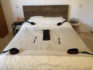 Erotic Couples Bed Restraints Bondage Sex Ropes BDSM Kit