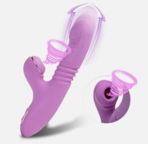 Clit Sucking Thrusting Vibrator