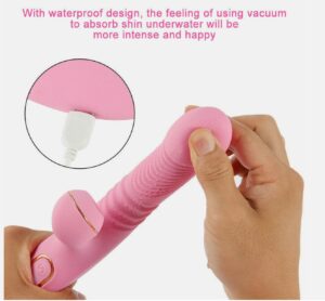 Clit Sucking Thrusting Vibrator