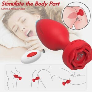 Vibrating Anal Butt Plug