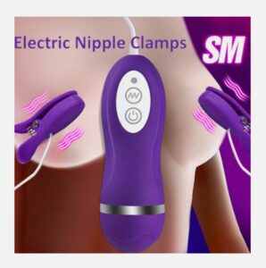 Vibrating Breast Nipple Clamps