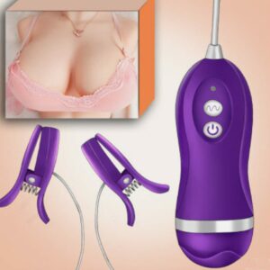 Vibrating Breast Nipple Clamps