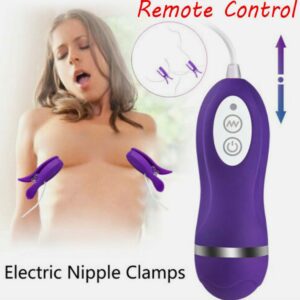 Vibrating Breast Nipple Clamps