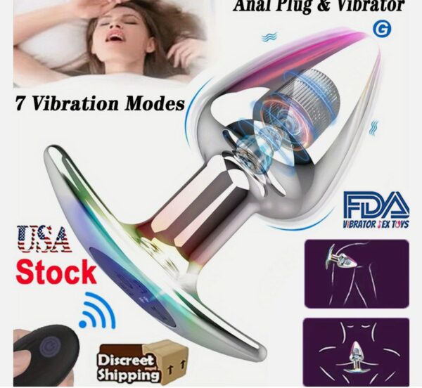 stainless steel vibrating dildo