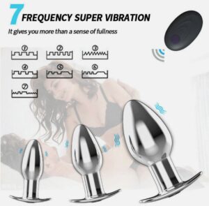 stainless steel vibrating dildo