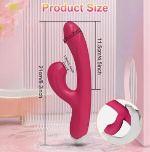 Sucking Dildo Vibrator G-Spot Clit Massager