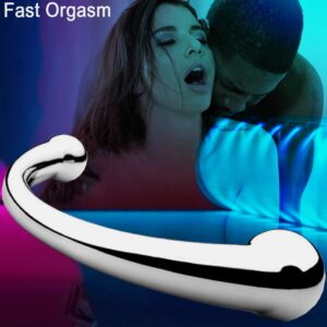 Stainless Steel Stimulation double ended hook Massager