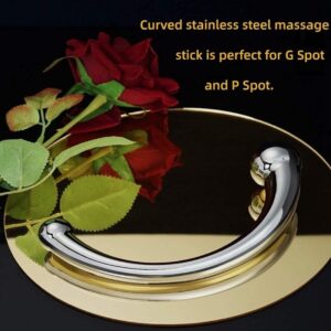 Stainless Steel Stimulation double ended hook Massager