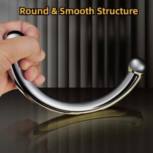 Stainless Steel Stimulation double ended hook Massager