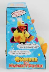 Naughty Talking Duck