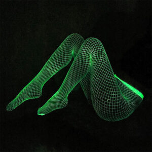  Glow In the dark Fishnet Stockings Pantyhose 